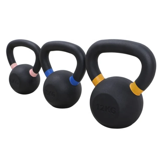 Fábrica de atacado de musculação com logotipo personalizado, pesos livres, equipamento de ginástica para academia, Kettlebell