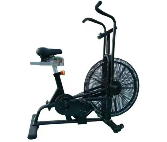 Bicicleta Air Fitness Preta com Resistência Ilimitada para Academia