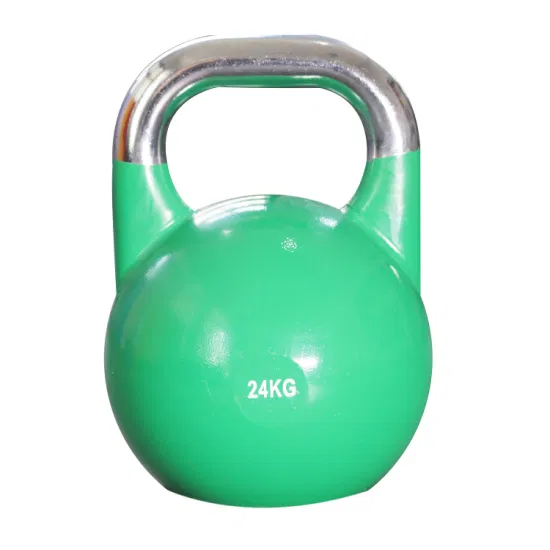 China Preço barato cor em pó pintado em ferro fundido Equipamento elétrico de ginástica multifuncional Kettlebell